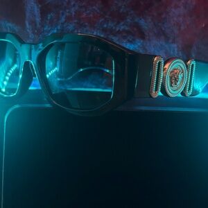 Never worn Versace Medusa Sunglasses